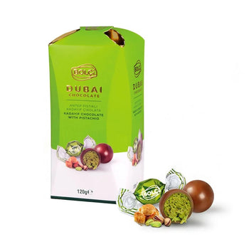 Bolci Dubai Chocolate Balls Pistachio Kadayif Pastry Filling (120g) - Papaya Express